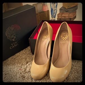 Vince Camuto Nude High Heels